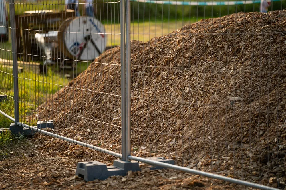Clôture de chantier à Hauconcourt